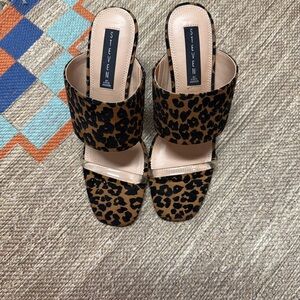Steven by Steve Madden Women's Leopard Print Sandals